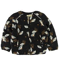 Soft Gallery Lightweight Jacket - Sabine - Black w. Print