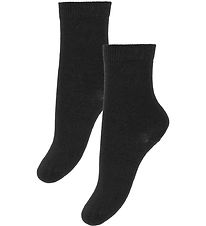 Minymo Socken - 2er-Pack - Schwarz