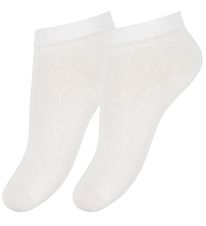 Minymo Socquettes - 2 Pack - Blanc