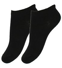 Minymo Ankle Socks - 2-Pack - Black