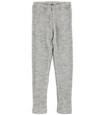 Engel Leggings - Wool/Silk - Grey Melange