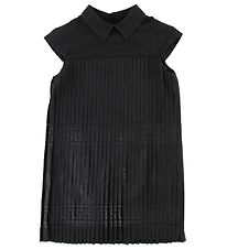 Young Versace Dress - Black w. Pleated