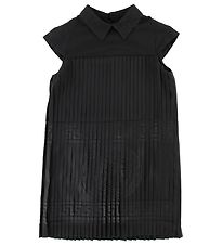 Young Versace Kleid - Schwarz m. Plissé