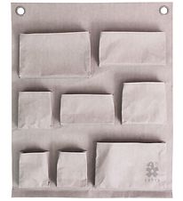 Sebra Rangement Mural - Papier recycl - 54x66 - Gris