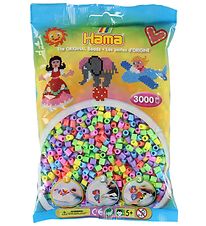 Hama Midi Beads - 3000 pcs - Pastel