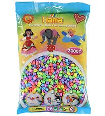 Hama Midi Beads - 3000 pcs - 50 Pastel