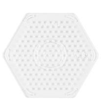 Hama Midi Pegboard - Small Hexagon - Transparent