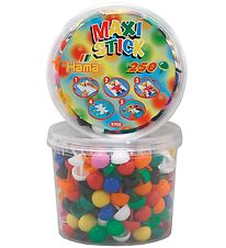 Hama Maxi Stick Pins - 250 pcs - Multicolour