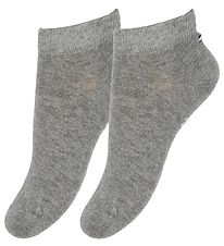 Tommy Hilfiger Ankle Socks - 2-Pack - Sneaker - Grey Melange