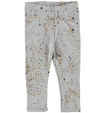 Soft Gallery Leggings - Paula - Mini Splash - Dammig Ljusblå