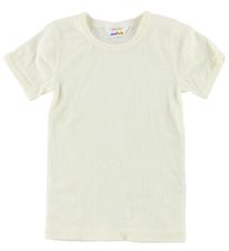 Joha T-Shirt - Wolle - Elfenbein