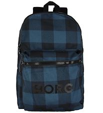 Björn Borg Ryggsäck - Blå/Svart m. Rutor