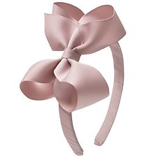 Little Wonders Hairband - Michelle - Grosgrain - Dusty Rose