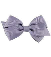 Little Wonders Bow Hair Clip - Emily - Grosgrain - Dusty Purple