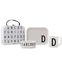 Design Letters Set de Vaisselle - Tritan - 3 Parties - Classique