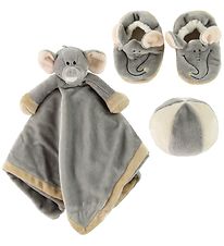 Teddykompaniet Gift Box - Elephant - Grey