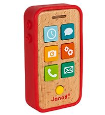 Janod Toy Phone - Wood/Red