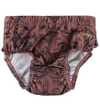 Soft Gallery Swim Diaper - UV50+ - Mina - Rose w. Owls/Ruffles