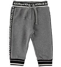 Dolce & Gabbana Pantalon de Jogging - Gris Chin