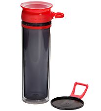 Wow Cup Water Bottle - Tritan - 600 ml - Red/Black