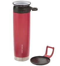 Wow Cup Thermo Beker - Staal - 650 ml - Rood/Zwart