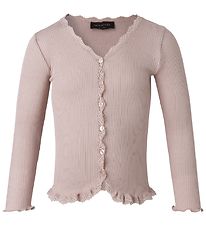 Rosemunde Cardigan - Rib - Puder