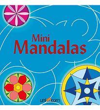 Mini Mandalas Colouring Book - Blue
