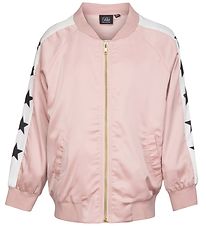 Petit by Sofie Schnoor Cardigan - Bombs - Pink w. Stars
