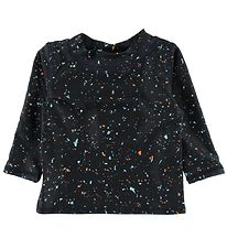 Soft Gallery Swim Top L/S - Astin - UV50+ - Flakes Mix