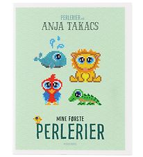 Anja Takacs Book - Mine frste Perlerier - Danish