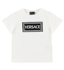 Young Versace T-Shirt - Wit m. Logo