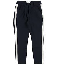 Hound Hosen - Baumwolle - Navy m. Weie Streifen