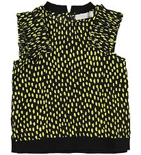 Stella McCartney Kids Toppi - Musta, Keltainen Pisteet/Ryhelt