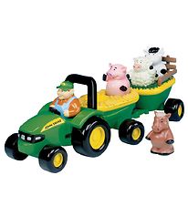 John Deere Construction Truck - 36 cm - Tractor w. Animals