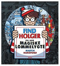 Alvilda Book - Find Holger & Den Magiske Lommelygte - Danish