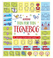 Alvilda Malbuch - Trin For Trin Tegnebog