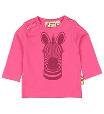 ANIMAUX Blouse - ANIMAL grognement - Rose av. Zbre