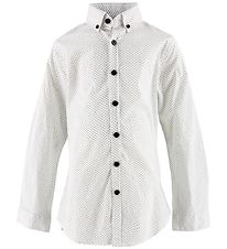 Hound Chemise - Blanc av. Points