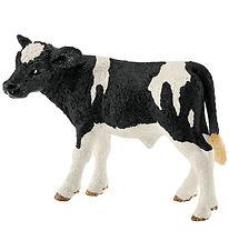 Schleich Dier - Zwart gemleerd kalf - H: 5 cm 13798