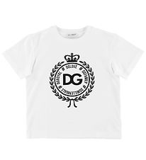 Dolce & Gabbana T-shirt - Vit m. Tryck