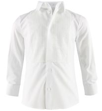 Dolce & Gabbana Chemise - Blanc av. Plissage