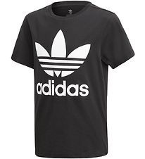 adidas Originals T-shirt - Trefoil - Black