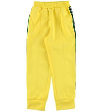 Grunt Trousers - Leen - Yellow w. Side Stripe