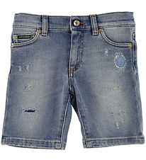 Dolce & Gabbana Shorts - Denim - Blauw