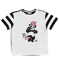 Dolce & Gabbana T-Shirt - Zwart/Wit m. Panda