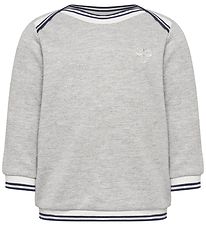 Hummel Pullover - HMLGinger - Graumeliert m. Glitzer