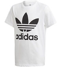 adidas Originals T-Shirt - Trefoil - Wei