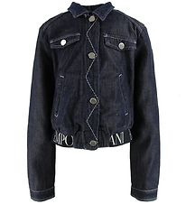 Emporio Armani Jakki - Gallaefni - Meyðimörk blár
