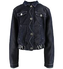 Emporio Armani Jacka - Denim - Mrkbl