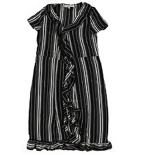 Hound Dress - Black/White Stripe